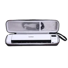 Custodia rigida in EVA impermeabile per borsoni per scanner di documenti mobili compatti Brother DS-940DN217I