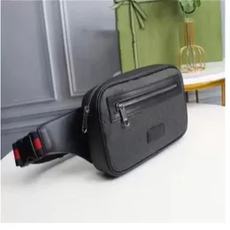 2023 Bolsas de cintura Men feminino Couro esportivo Runner Fanny Pack Bush Bum Bum