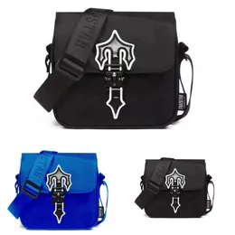 Trapstar uk mensageiro saco trapstars das mulheres dos homens hip hop irongate cobra t designer de luxo bolsa crossbody ombro embreagem british254p