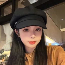 Designer Hat Other Fashion Accessories Female Autumn and Winter Hat Hat New Face Black Hat