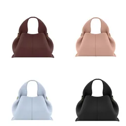 크로스 바디 럭스 핸드백 레이디스 클러치 가방 고급 독특한 형상 측정 디자인 작은 크기 어깨 가방 곡물 가죽 편안한 패션 가방 xb010 b23