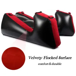 Sex Toys For Couples Inflatable sex sofa furniture split leg cushions backrests chairs beds toys pillows BDSM female vaginal and anal blowing plugs couplers 231204