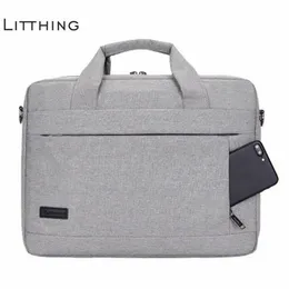 Litthing Large Capacity Laptop Handbag For Men Women Travel Briefcase Bussiness Notebook Bag For 14 15 Inch Macbook Pro Pc J190721208S