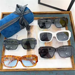 Nouvelle boîte familiale de haute qualité à imprimé léopard, lunettes de soleil pour femmes INS, les mêmes lunettes de soleil à plaque de type peuvent être associées au numéro de gg0669