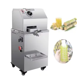 Electric Sugarcane Juicer Stainless Steel Sugarcane Squeezer Cane Juice Machine Cane Sugar Juice Extractor