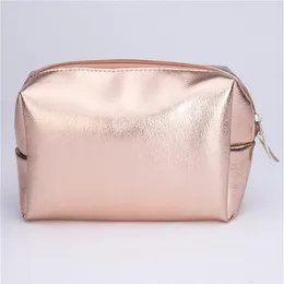 Women Cosmetic Bag Beal Gold Gold Bag Zipper Make up Handbag Organizer Storage Case Pouches Beachety Wash Wash Box195k