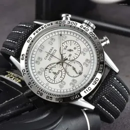 Wristwatches 2023 Original Brand Quartz Watches For Men Multifunction Waterproof WristWatch Business Chronograph Automatic Date Clocks