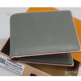 Designer- mens womens bags Printed flower leather For men Fashion Designer Card ID Holder Wallet men wallets318G