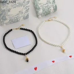 2023 New Arrival Hot Sale Fashion Women Jewelry 18K 골드 도금 진주 에펠 타워 지르콘 목걸이