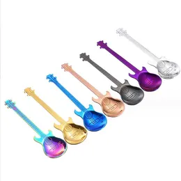 المعدن 304 من الفولاذ المقاوم للصدأ Gaiter Coffee Tea Spoon Christmas Gift Ice Cream Spoons Bar Kitchen Mixing Spoon Table Tools