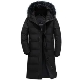 Herren-Daunenparka Kolmakov Duck Winter für große, große Männer, X-lang, S-6xl, mit abnehmbarer Mütze 231023