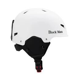 Лыжные шлемы для взрослых, зимний теплый шлем с очками, защита для занятий спортом на открытом воздухе, катание на лыжах, сноуборде, защитное снаряжение для головы для мужчин и женщин 231202