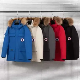 2023 Fashion Jacket Parkas Man Woman Coat Lovers Designer Jackets Style Håll varma förhindra kall 5 färger supermer