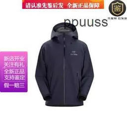 Mens Jackets Coats Designer Arcter Hoodie Jakets Beta Series Lt goretex Outdoor Leisure Waterproof Breathable Hooded Hard Shell Rush jacket jacket Blue Bla WN9QR