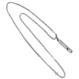 Pendant Necklaces Whistle Emergency Safety Necklace For Women Hiking Camping Survival