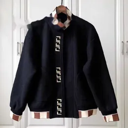 Men's Jackets Designer High baseball jacket mens wool coat designer jackets double f embroidery cardigan parkas men women trench coats