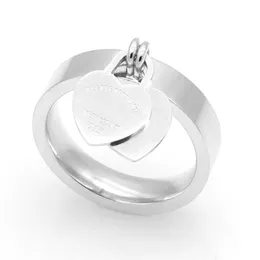 Экстравагантное простое кольцо с сердцем и любовью, золото, серебро, розовые цвета, кольца из нержавеющей стали для пар, модные женские дизайнерские украшения, женские вечерние 2319