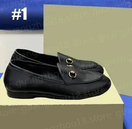 Designer loafers mode kvinnors slip på nakna skor utomhus promenad sommar vår höstskor 24968