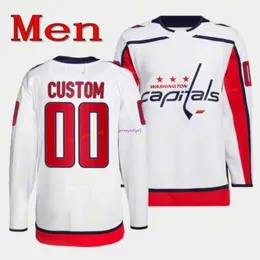 Alex Ovechkin 2022-23 Reverse Retro Jersey Darcy Kuemper Evgeny Kuznetsov Capitals John Carlson Tom Wilson Dmitry Orlov Nicklas Backstrom Lars Eller hóquei à venda