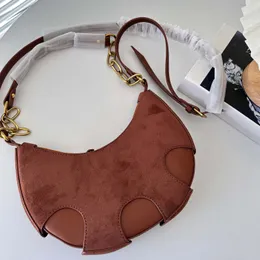 Borsa di design portafoglio di lusso di alta qualità borsa sotto le ascelle borsa a tracolla alla moda a forma di luna borsa da donna borsa a tracolla borsa di lusso