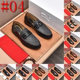 Designer-Stil 24Model Luxury Dress Schuhe für Männer brandneue Business Casual Slip auf Leder Plus Size Wedding Party 38-45