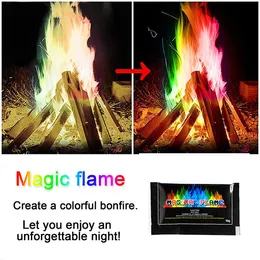 ZK20 Magic flame powder magicfire color flame color changing powder party festive fireplace outdoor bonfire flame powder