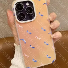 الحالات الهاتفية المصممة للزهور الفاخرة لـ iPhone 15 Promax 14 Pro Max Case 15Pro 14Pro 13 13Pro 12 11 Promax Fashion Cover Letter Nature Print