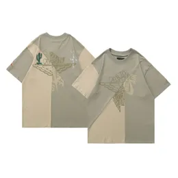 SS23 Summer J2202 Nowa marka mody T-shirty Krótkie dopasowanie Slim Casual Desinger Cotton US GORDZYSY S-XL