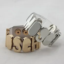 2023 Sehr süße Bonbonfarbene Buchstaben-Charme-Armbänder Modedesigner-Schmuck Damenarmband Hochzeitsaccessoires Hip-Hop-Mädchen Glücksarmbänder Metall-PU-Halsreifen