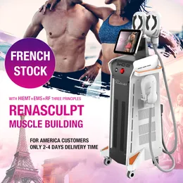 Vendedor quente 2024 Máquina de emagrecimento EMS Estimulador muscular Escultura Hiems RF Muscle Sculpting Perda de peso Reduce o corpo de queima de gordura, equipamento de beleza esbelta