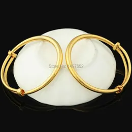 Bangle Fashion Dubai Gold Baby Jewelry for Boys Girls18k Color Ethiopian African Kids Bargles Bracelet257f