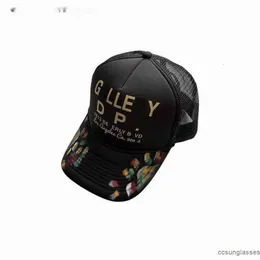 2023 Boll Caps GP Graffiti Hat Casual Lettering Galleryes Curved Dept Brim Baseball Cap Mens Womens Letters Printing Hats F1