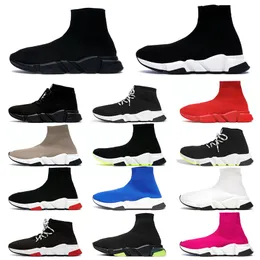 Deisgner Sock Shoes Men Luxury Running Shoeti Black White Beige Pink Pink Green Blue Sports Sneakers Outdoor Shoes Trainers