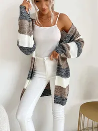 여자 스웨터 짐 노라 가을 여자 카디건 vneck 니트 스웨터 패션 따뜻한 휴일 색상 모성 모성 코트 231204