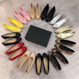 Top designer sandálias sapatos de balé sazonal veludo luva apartamentos sapatos casuais mulher mocassins bombas de luxo