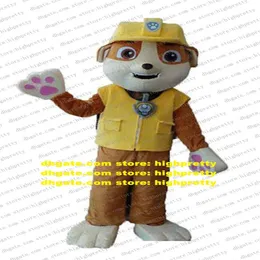 Rzorowate pies Mascot Costume Adult Cartoon Postacie strój garnituru ubrane jak maskotki ZX320256L