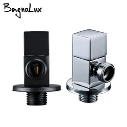 Angle s Brass g12 toilet flush Solid Quarter Turn Polished Chrome angle black Bathroom accessories 231205