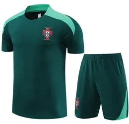 طراز جديد البرتغال ، قمصان التدريب على كرة القدم بدلة 23 24