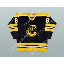 Personalizado WHA 1975-76 CLAUDE LAROSE 8 CINCINNATI STINGERS HÓQUEI JERSEY NOVO Top Costurado S-M-L-XL-XXL-3XL-4XL-5XL-6XL