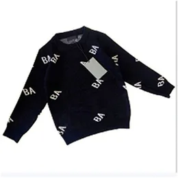 Inverno nuovo designer per bambini motivo geometrico maglione a maniche lunghe pullover maglione cardigan moda commercio estero maglione per uomo e donna taglia 100-150 cm b5