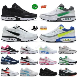 Mens Athletic OG BW Sapatos planos de corrida Mulheres triplas pretas brancas pura platina Los Angeles persa Violet Runner Sports Athletic Sneakers Outdoor Runner