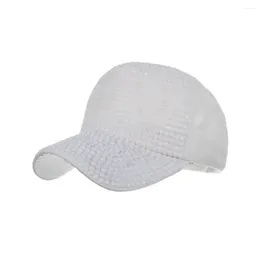 Ball Caps Men Women Baseball Fashion Adjustable Cotton Cap Star Rhinestone For