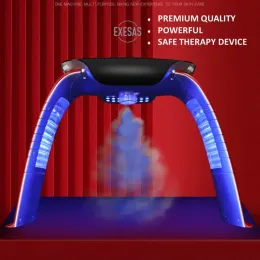 7 colorido terapia de luz LED Skin Rejuvenescimento PDT Red Light Terapia Máquina de beleza facial antienvelhecimento com spray de névoa