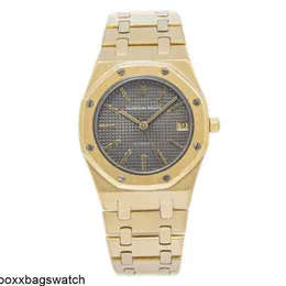 Audemar Pigue Luksusowe zegarki Szwajcarskie automatyczne na rękę Audemar Pigue Royal Oak 14486BA 18K lub Jaune Auto Cadran Gris Mens Montre 34mm HB3N