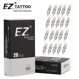 Иглы для татуировки EZ Revolution Ink Cartridge Игла с круглой подкладкой RL #12 035mm #10 030 Поставка роторного станка с длинным конусом 20 шт. коробка 231205