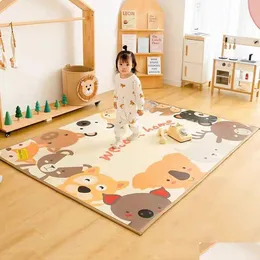 Baby Rugs Playmats Thicken 1Cm Foam Cling Mat Children Eva Educational Toys Kids Soft Floor Game Chain Fitness Gym Carpet Drop Deliver Dhqcp