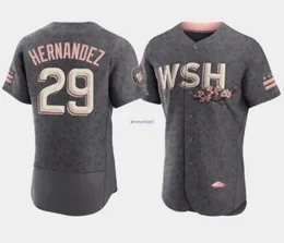 Tanie 2023 NOWOŚĆ WYSOKIEJ WYSOKIEJ WYSOKIEJ JEST BASEBALL CONNITY JERSEY BO. 22 Juan Soto 9 Yadiel Hernandez na sprzedaż