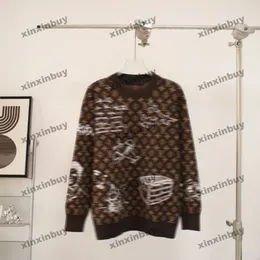 Xinxinbuy Men Designerパーカースウェットシャツツールボックスレター刺繍長袖女性ブルーブラックホワイトグレーS-XL