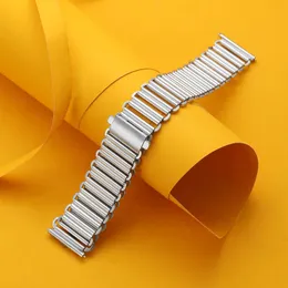 Uhrenarmbänder Bonklip-Armband Merkur-Armband Edelstahl Vintage-Armband Schnell abnehmbares Armband Metall 20 mm 231204