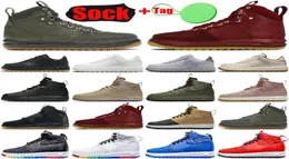 With Sock Tag designer Lunar Luxe 1 duckboot duck boot ducks boots men women shoes Gum Medium Olive mens womens trainers sports sn7998173